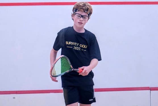 Squash Coaching player